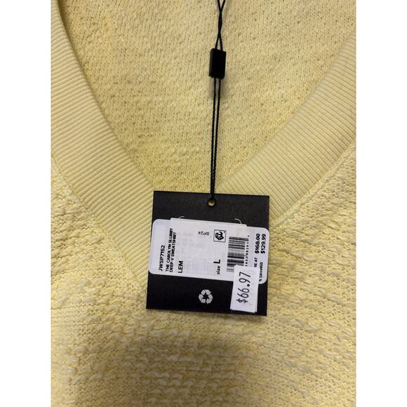 Joe’S Jeans The Carolyn Slubby Deep-V Sweatshirt Women's Large - Picture 7 of 8
